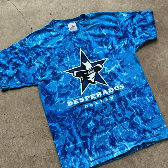 Vintage 2000's Dallas Desperados Arena Football T-Shirt Large - Picture 2 of 6